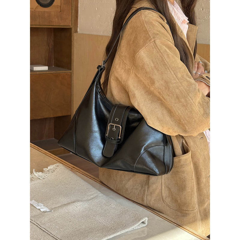 Niche Commuter Retro High-grade Lazy Underarm Fashion Bags