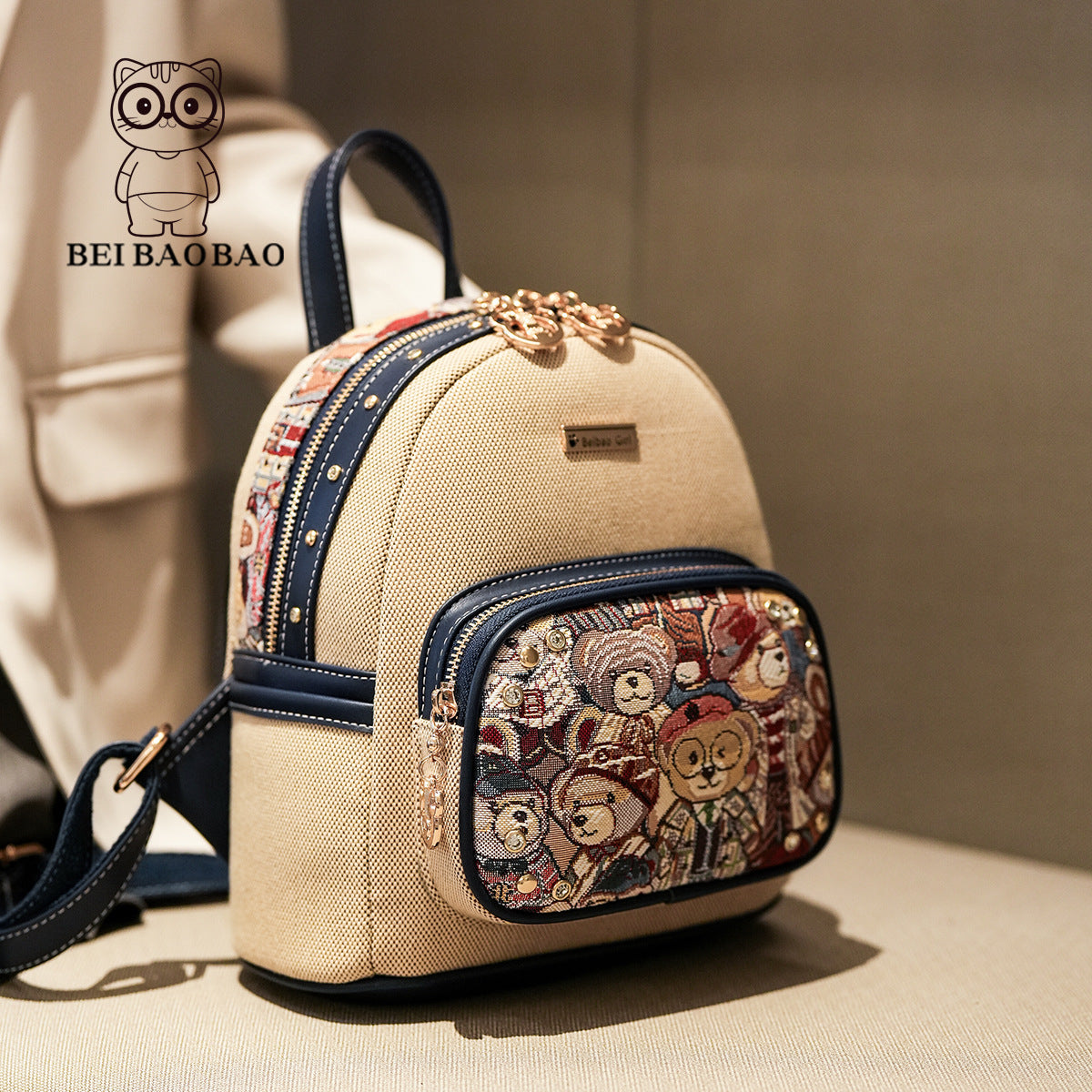 Women's Source Korean Style Commuter Fashion Versatile Women's Backpack