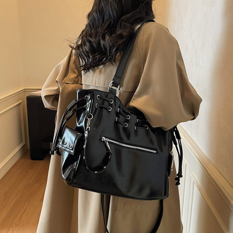Women's Large Capacity High-grade Retro Easy Matching Bags