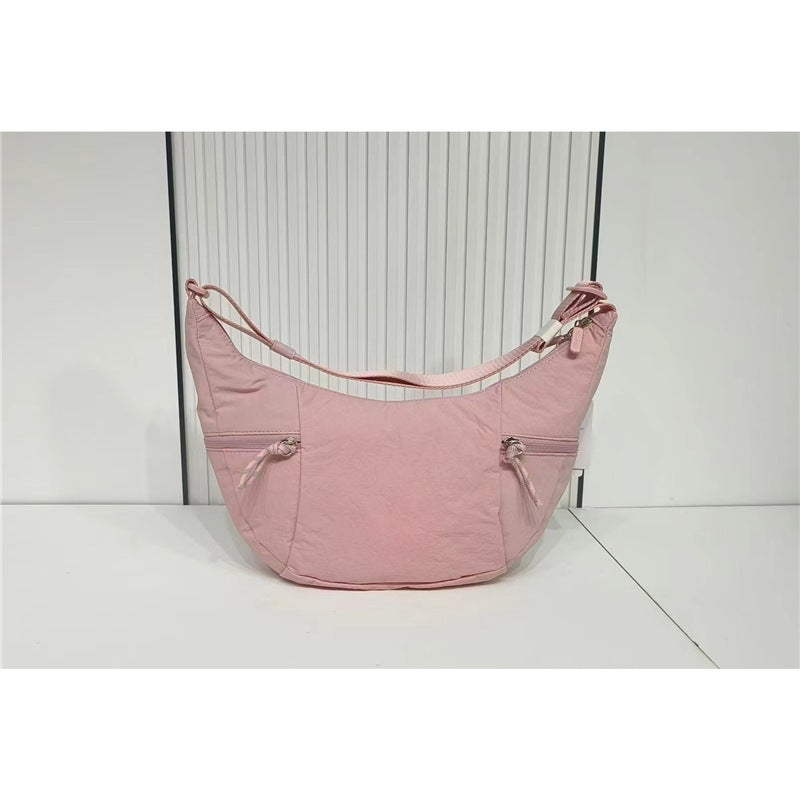 Classic Comfortable Women's Portable Dumpling Croissant Underarm Bag