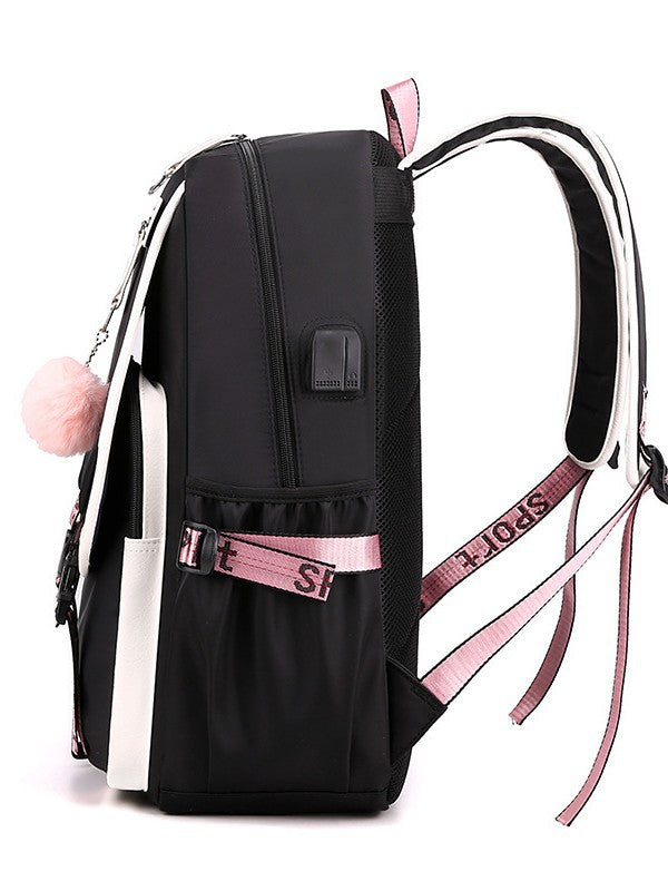 Charming Classic For Charging Large Capacity Leisure Backpack