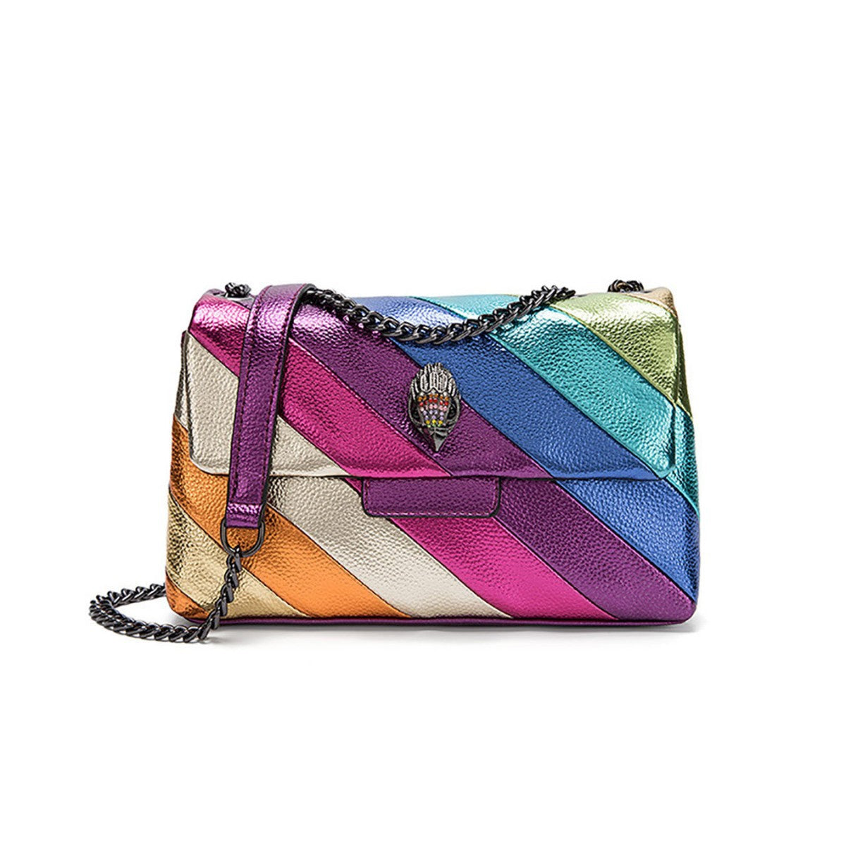 Women's Rainbow Color Niche Texture Popular Series Women's Messenger Bag
