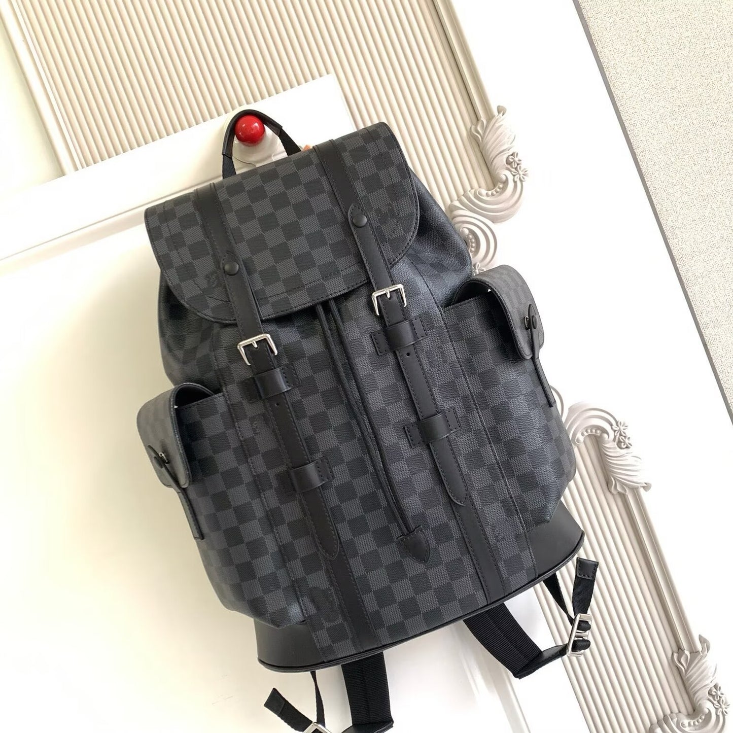 Men's Lu Classic Presbyopic Business Elegant Large Leisure Backpack