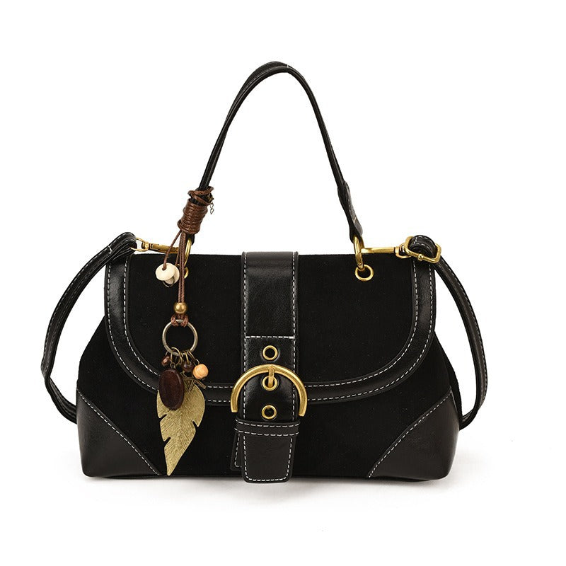 Women's Style Suede Fashionable Large Capacity Commuter Bags