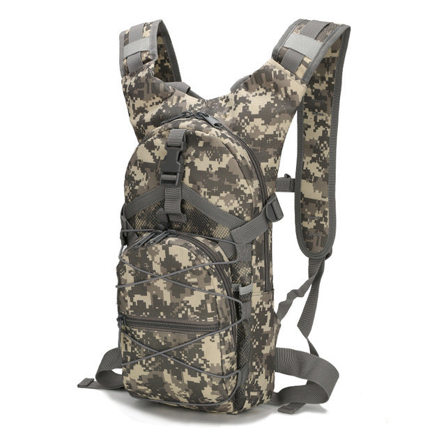Riding Water Hydrating Military Fans Camouflage Sports Backpack