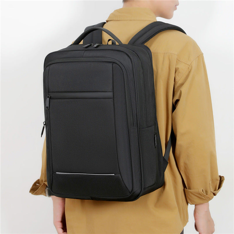 Men's High-grade Expansion Large Capacity Fashion Commuter Business Backpack