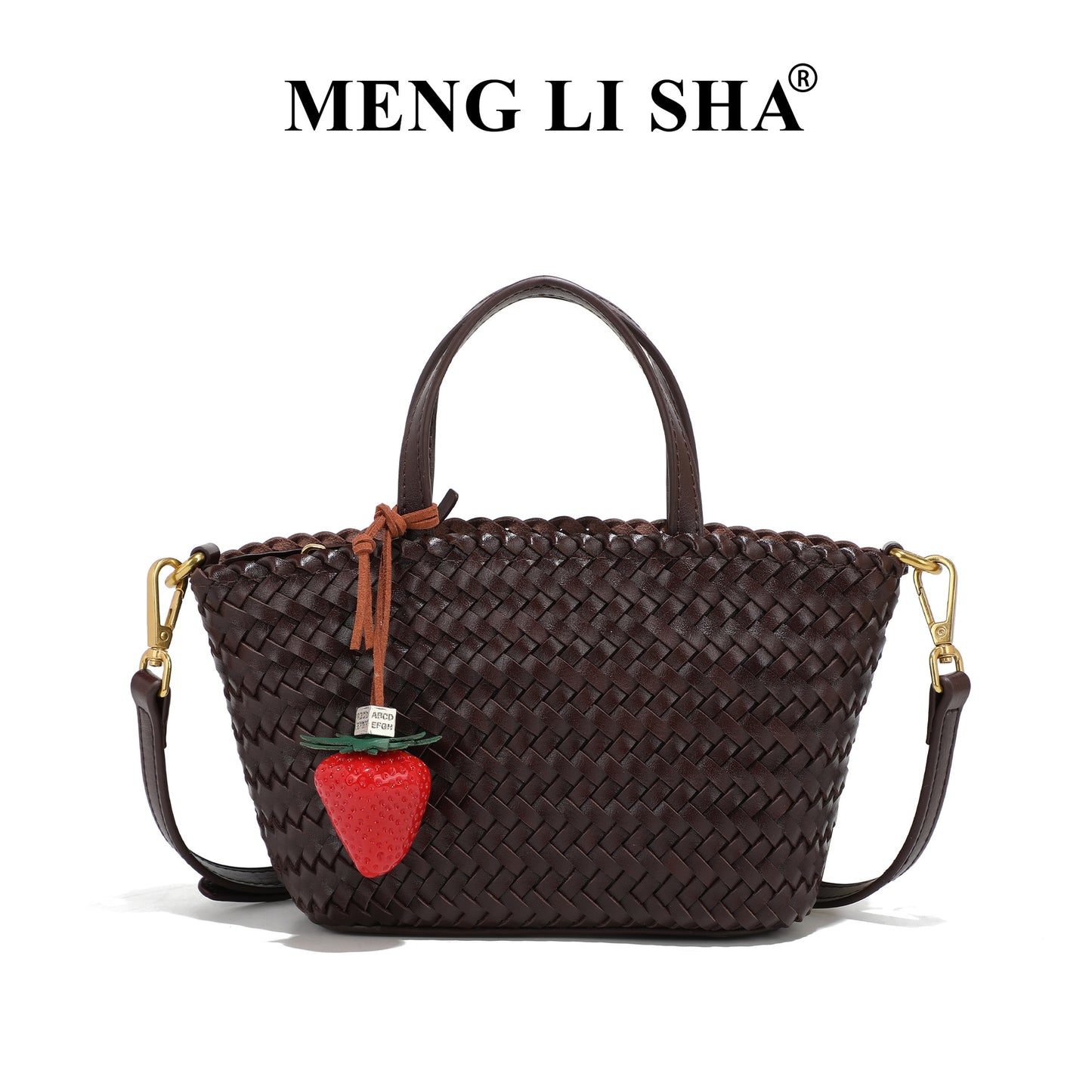 Women's Design Woven Portable Boat Versatile Simple Vegetable Bags