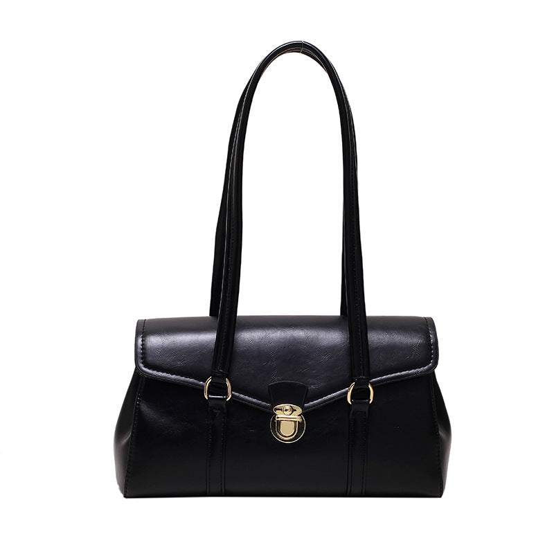 High-grade Red French Retro Underarm Special Women's Shoulder Bag