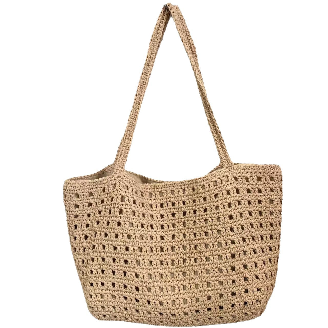 Braided Fashionable Hollow Beach Niche Style Large Capacity Leisure Women's Shoulder Bag