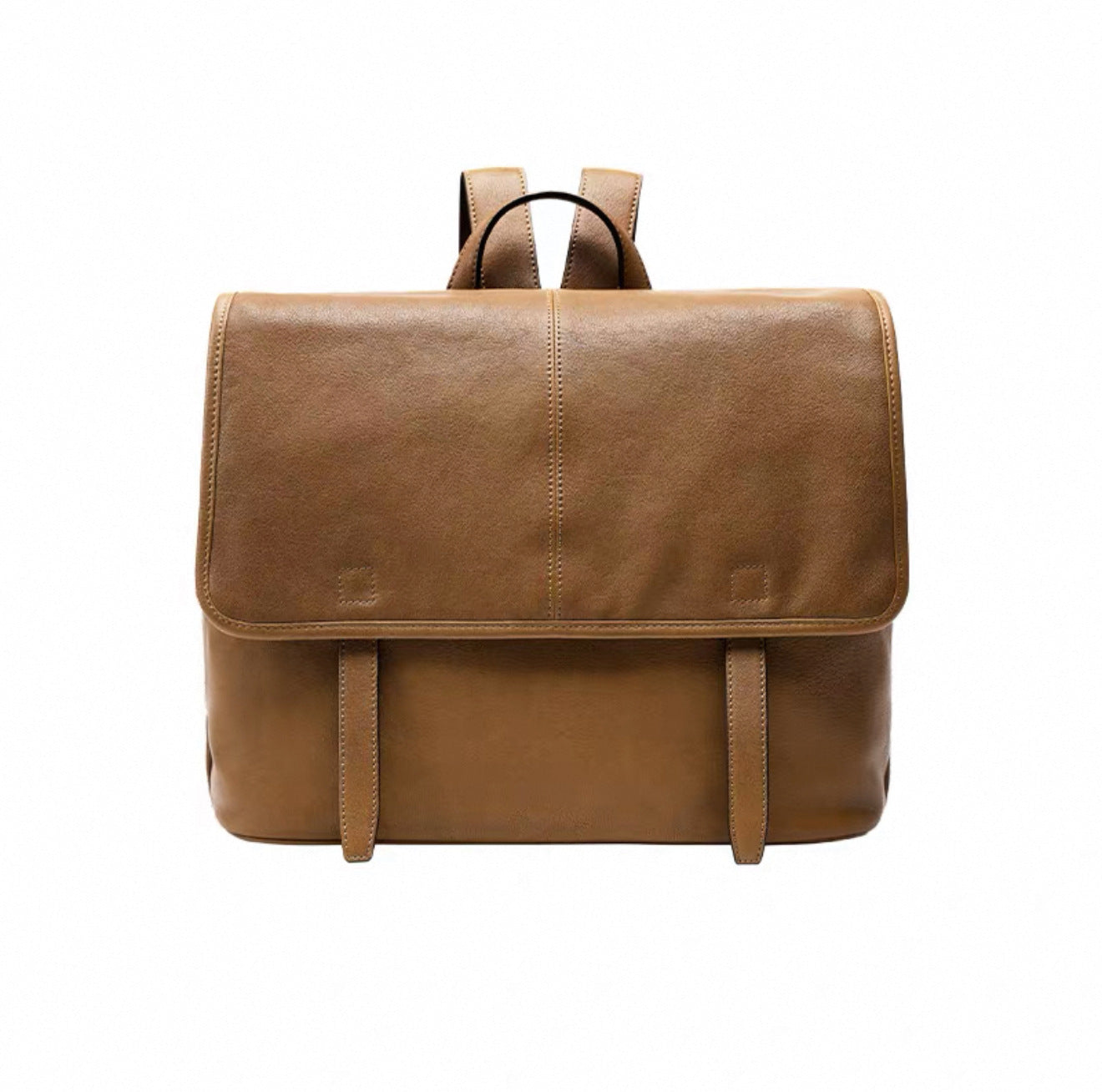 Song Vegetable Tanned Sheepskin Genuine Leather Niche Backpacks