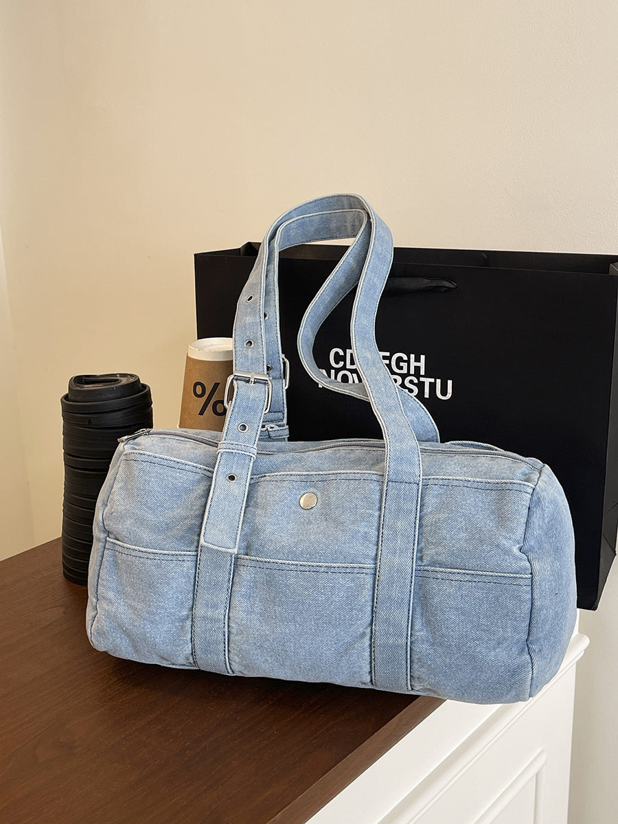 Innovative Women's Denim Fashion Simple Boston Tote Bag