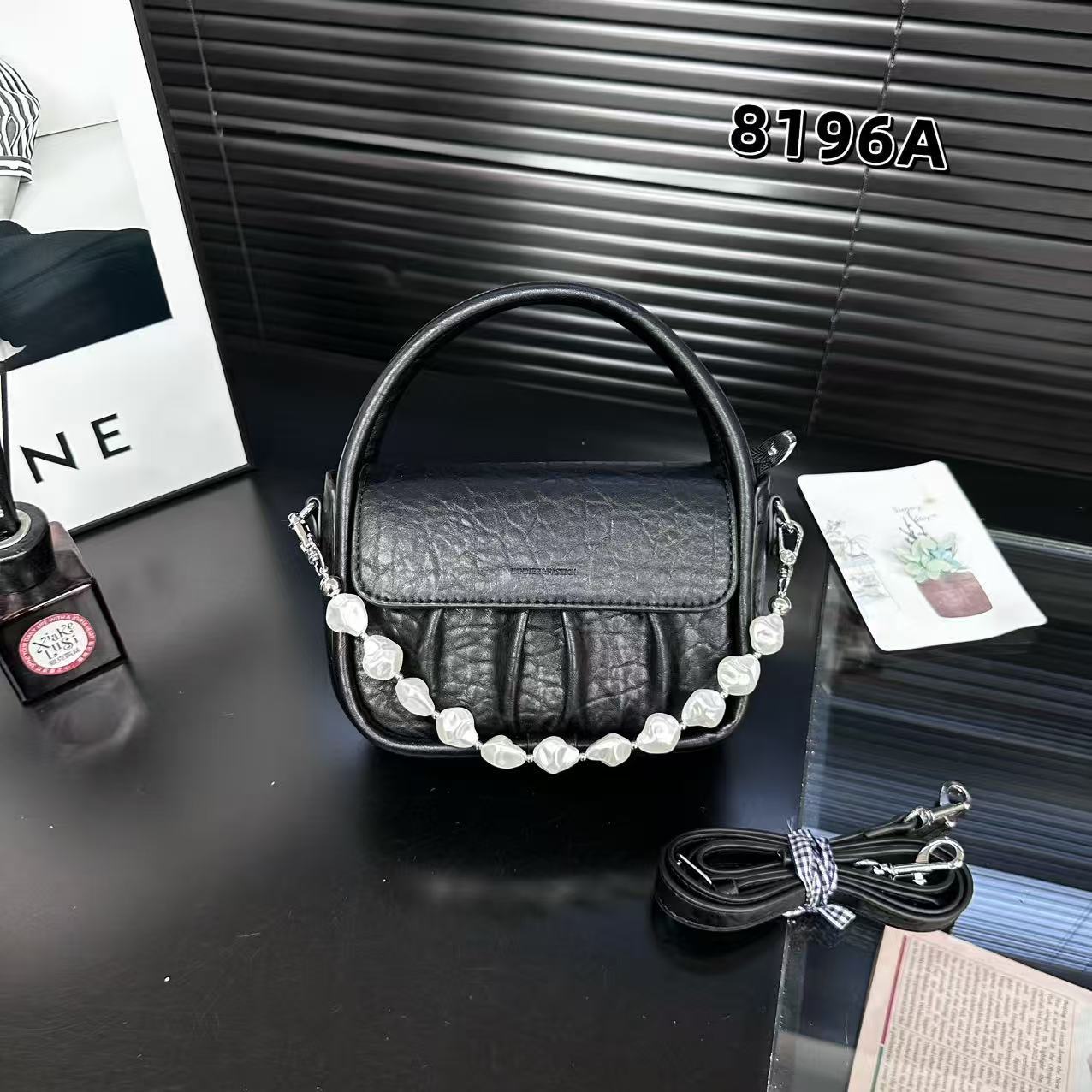 Women's Sweet Niche Mini Exquisite Pleated Western Women's Messenger Bag