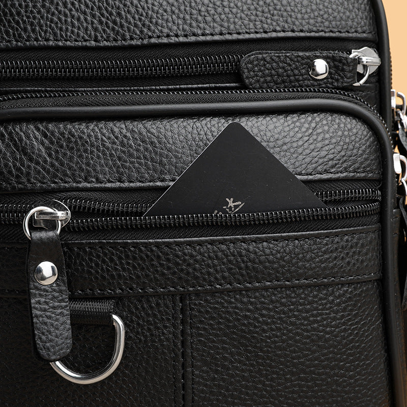 Men's Business Commute Large Capacity High Sense Men's Messenger Bag