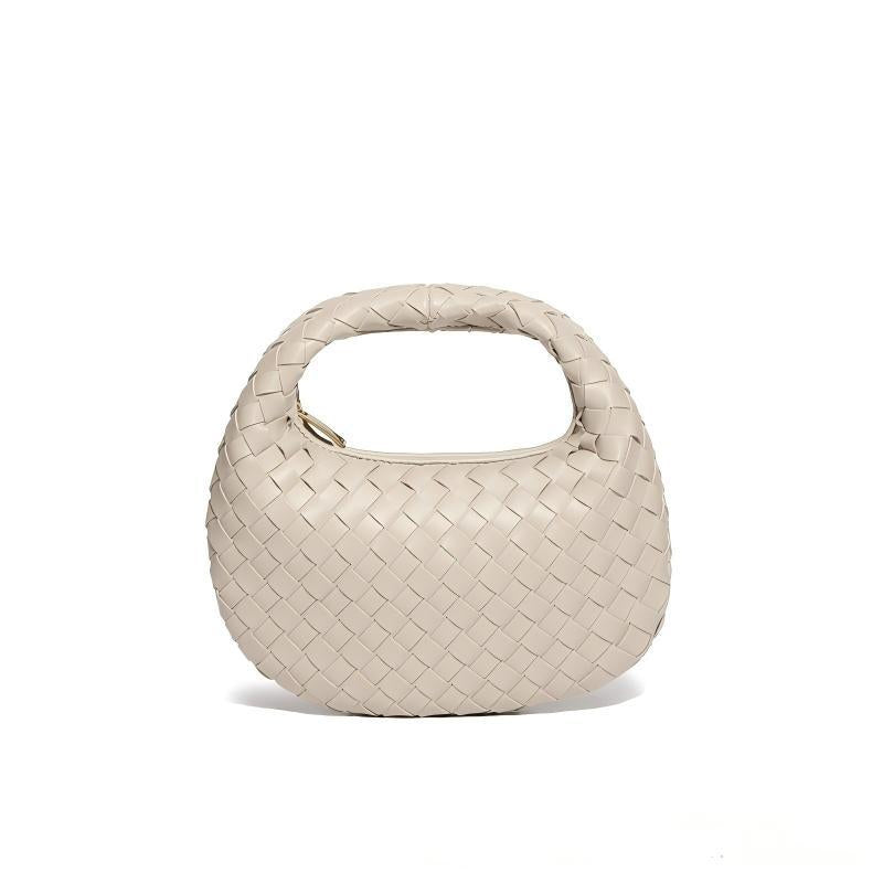 Women's Hand-woven Dumpling Light Luxury Minority High-grade Underarm Selenodont Women's Handbag