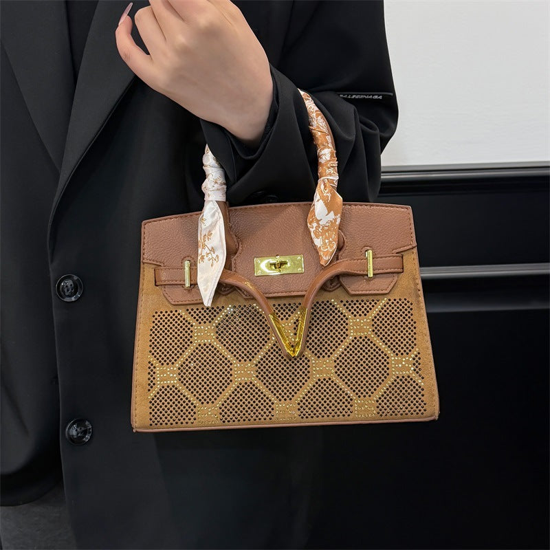 Women's Diamonds Large Capacity High Quality Kelly Women's Handbag