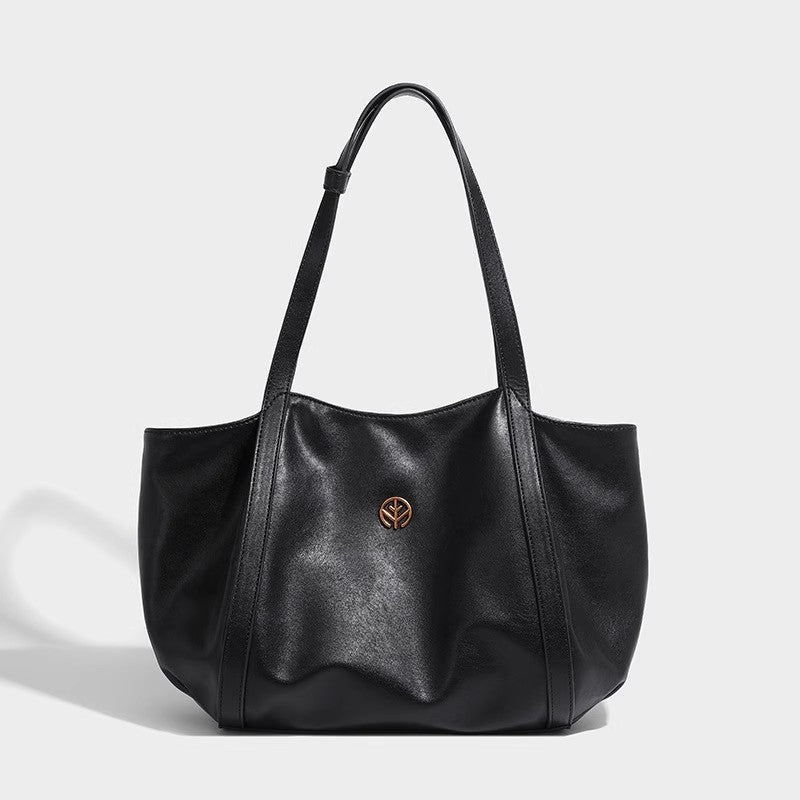 Women's Tree Leather High Sense Large Capacity Tote Bag