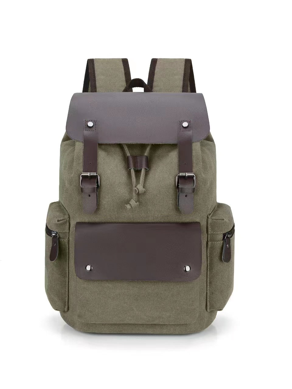 Men's Canvas High Sense Fashion Computer Retro Leisure Backpack