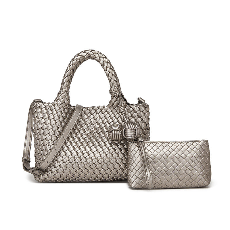 Women's Texture Hand-woven Fashion Personalized Hanging Food Women's Handbag