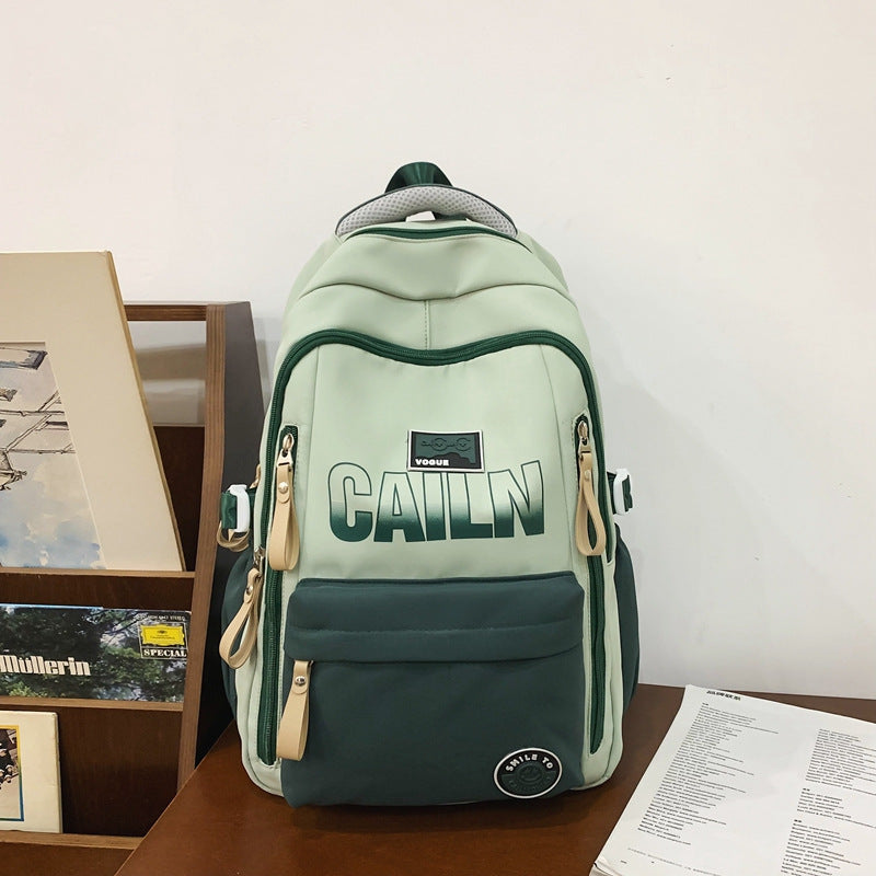 Junior High Trendy Style Computer Large Leisure Backpack