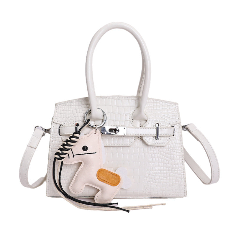 Women's Crocodile Pattern Platinum Fashionable Affordable Luxury Bags