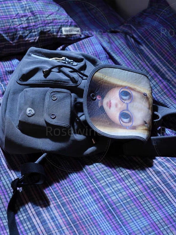 Cute Cartoon Doll For Early Spring Leisure Backpack