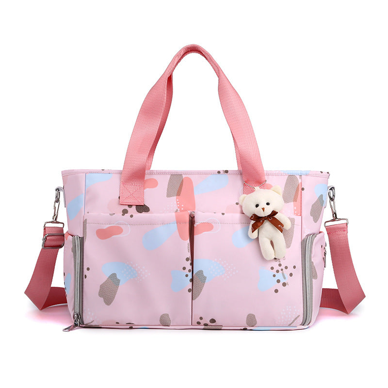 Korean Style Large Capacity Mommy Dry Wet Tote Bag