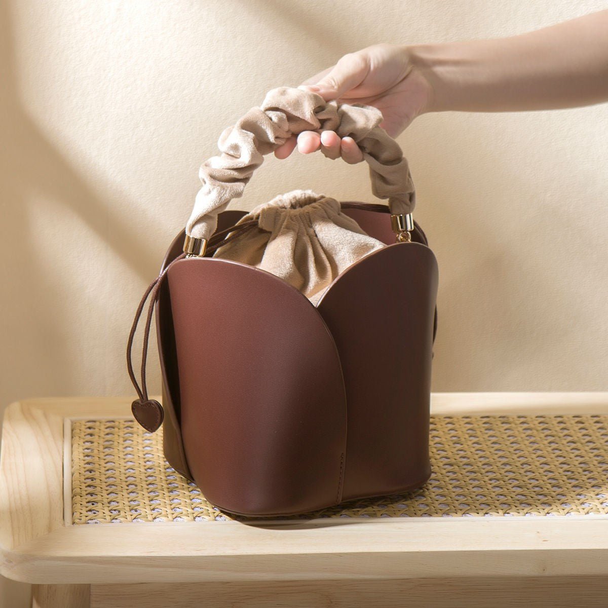 Women's Petal Wedding Gift Bridal Large Capacity Women's Handbag