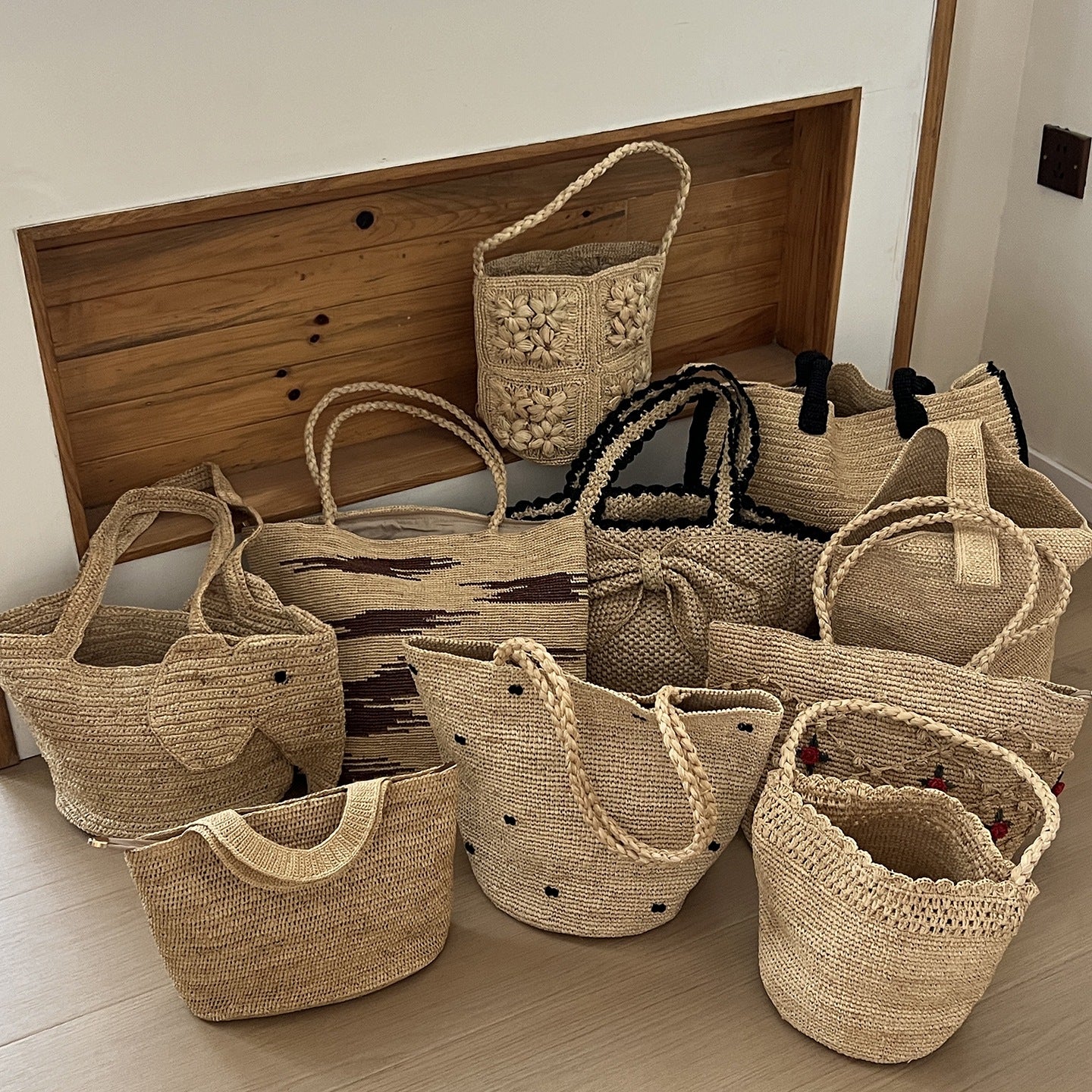 Woven Vacation Style Beach Female Summer Leisure Commute Bags