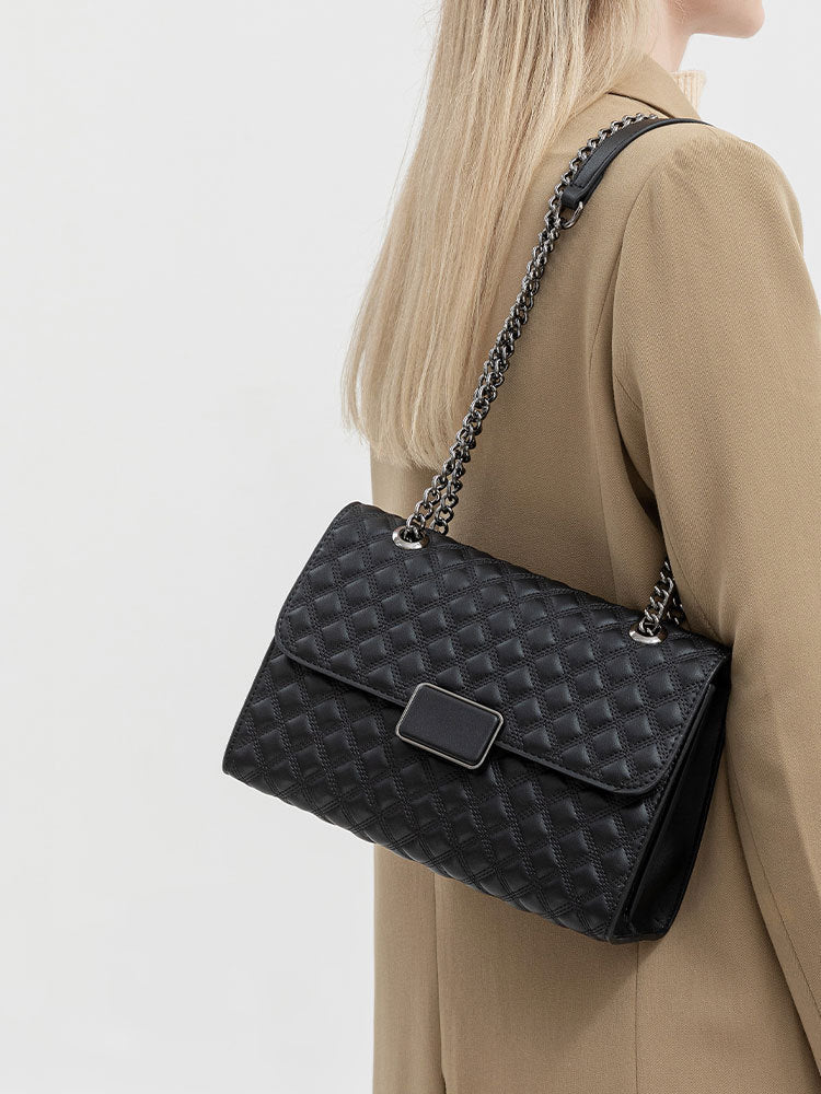 Women's High-grade Chain Fashion Large Capacity Commuter Women's Shoulder Bag
