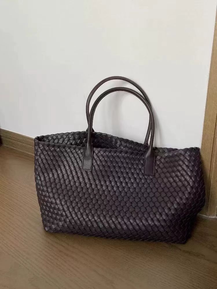 Fashion Big Summer Simple Large Capacity Woven Women's Shoulder Bag