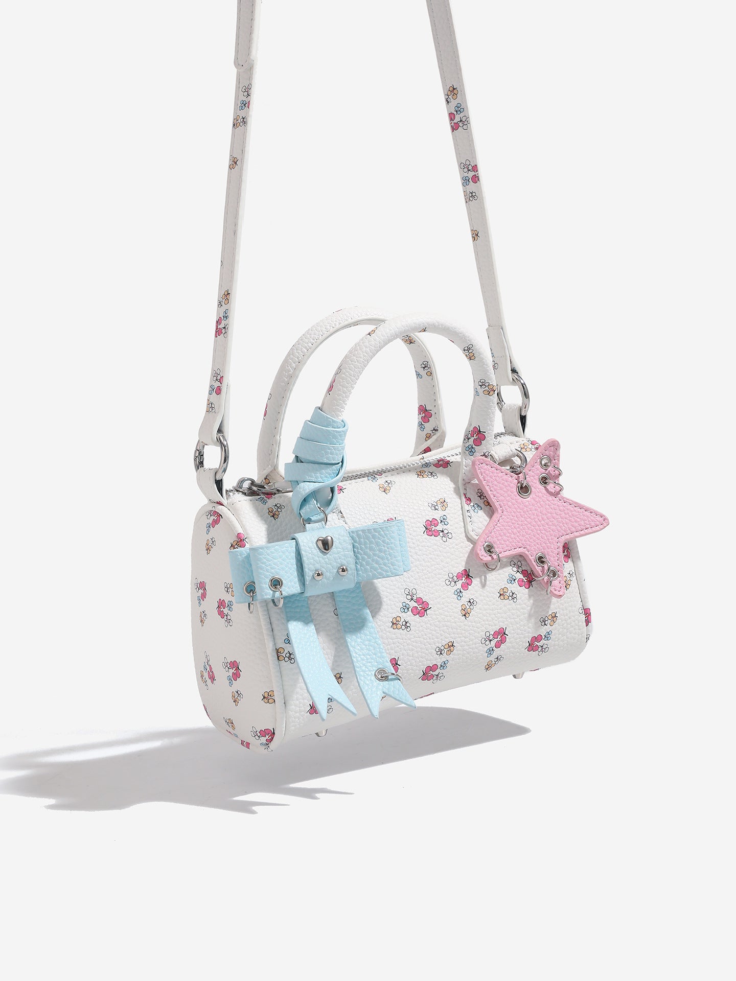 Women's Sweet Bowknot Boston Summer Mini Women's Handbag