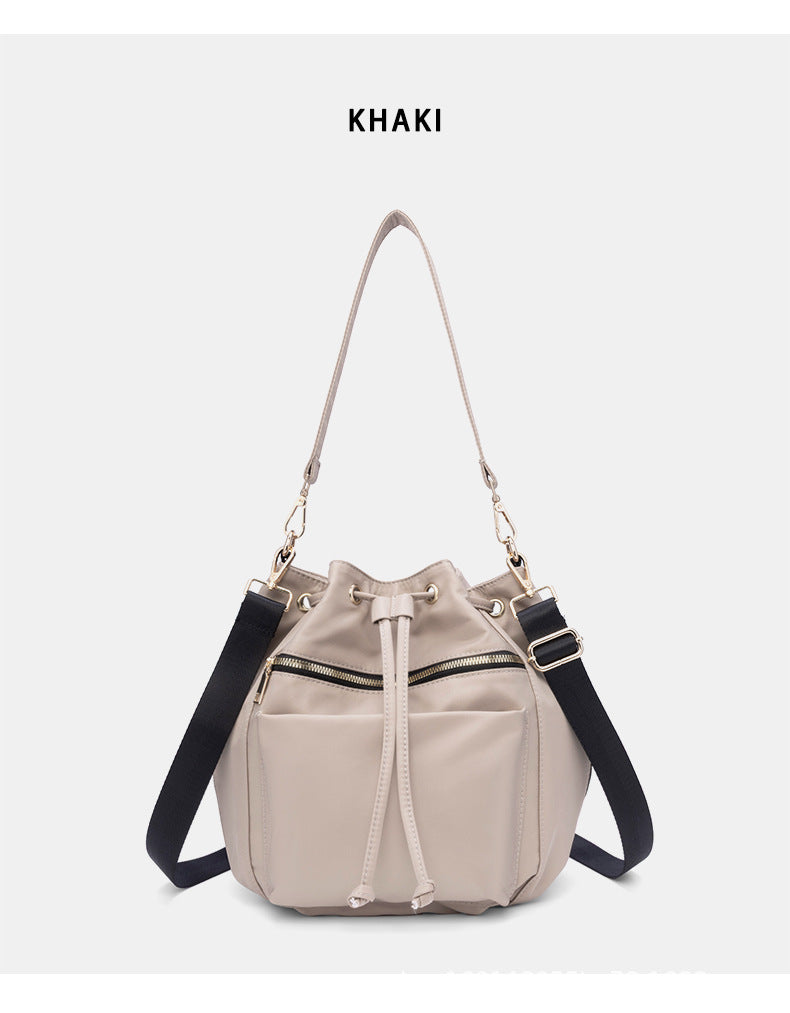 Women's Waterproof Nylon Lucky Simple Commuter Large Capacity Women's Shoulder Bag