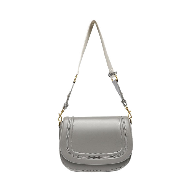 Women's Home Saddle Wide Strap Underarm Handbags