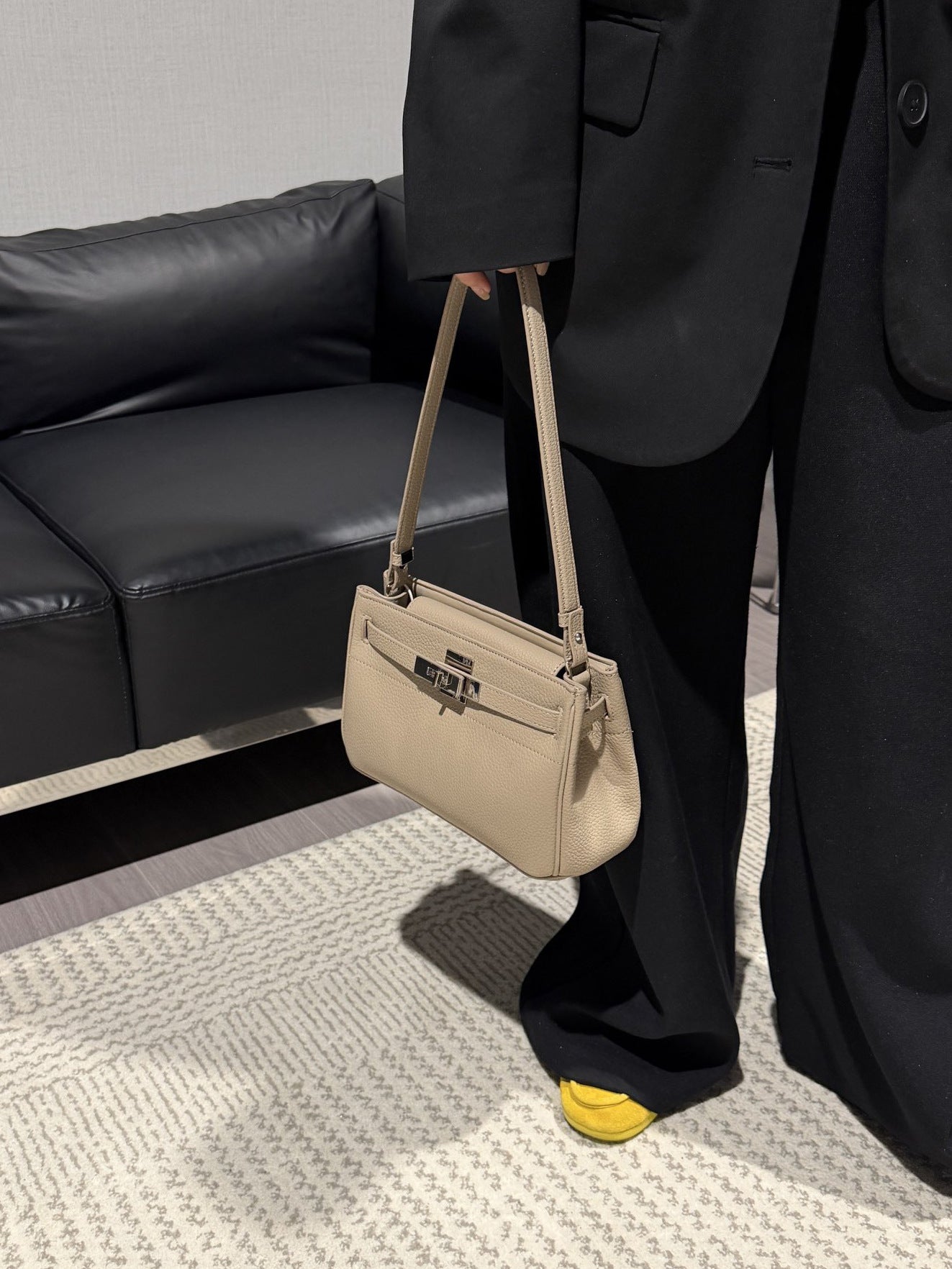 Women's High-grade Kelly Fashion Commuter Portable Small Square Bags