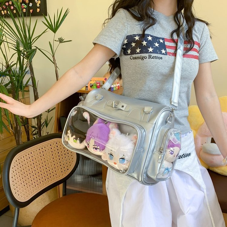 Preppy Style Mini Two-dimensional Single Millet Bar Cartoon Bags