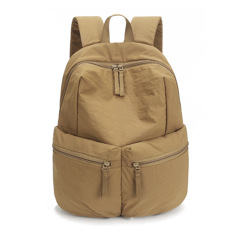 Women's Simple College Nylon Cloth Outing For Leisure Backpack