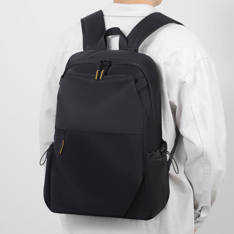 Men's Korean Style Large Capacity Simple Commute Computer Leisure Backpack