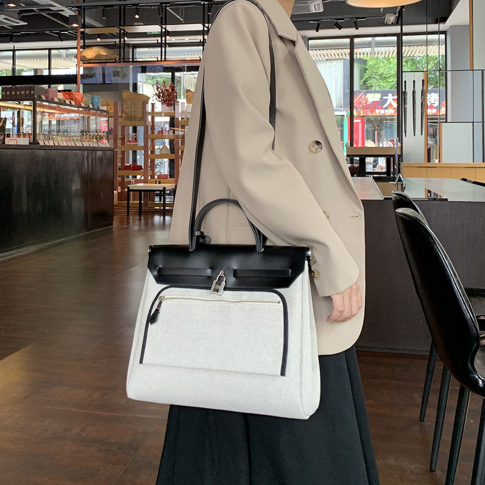Trendy Fashion Joker High-grade Western Style Handbags