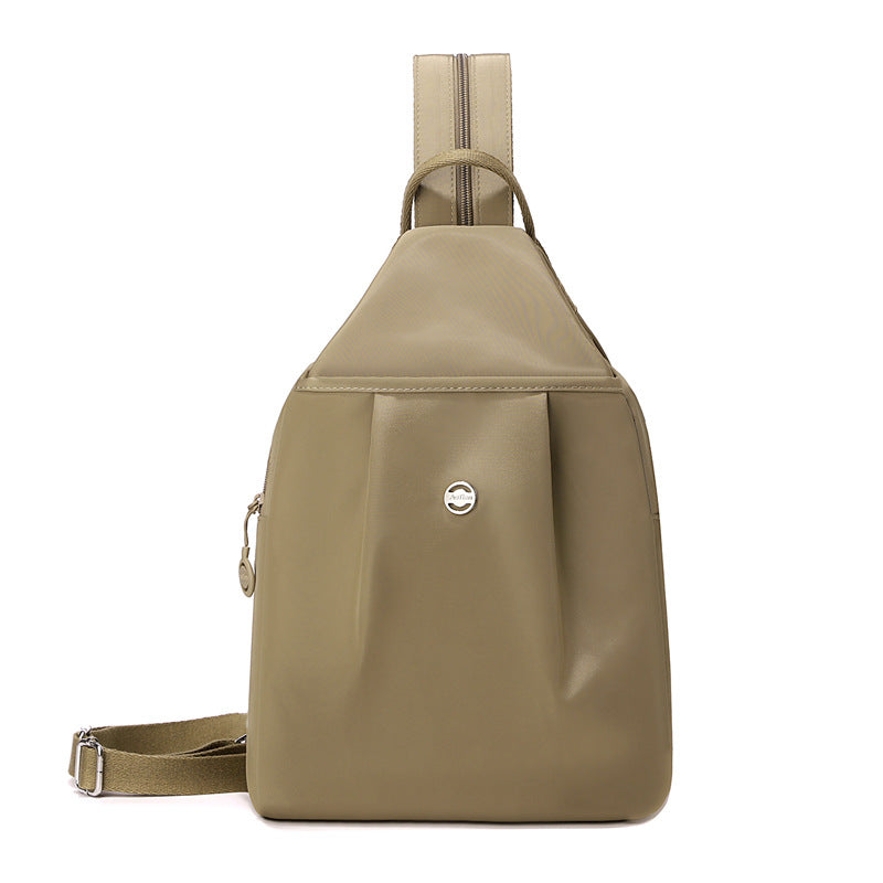 Beautiful Slouchy Women's Simple Trendy Oxford Women's Backpack
