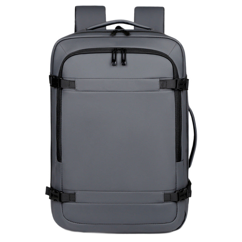 Men's Scalable Large Capacity Fashion Computer Inch Business Backpack