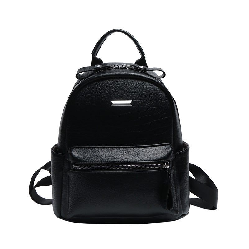 Women's Simple Korean Style High Texture Western Large Handbags