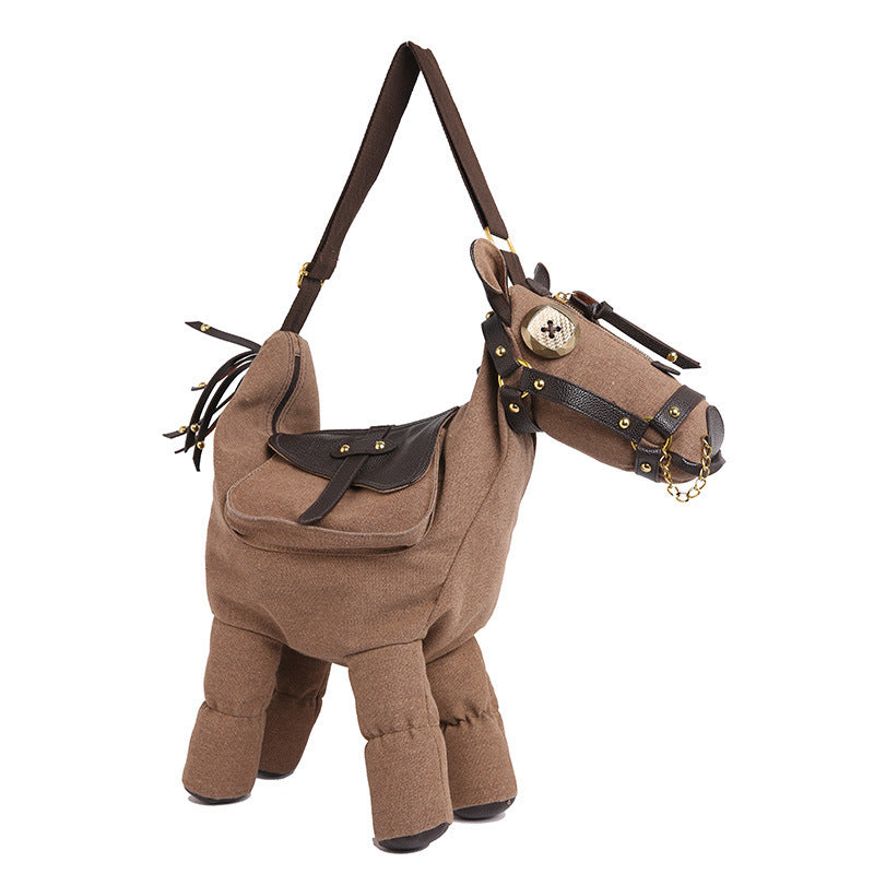 Spring Limited Pony Personality Fashion Cartoon Women's Messenger Bag