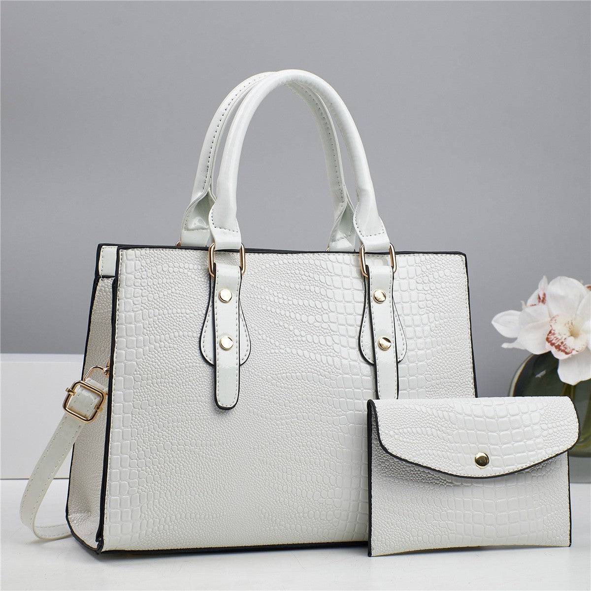 Women's Elegant Large Capacity Fashion Two-piece Set Women's Handbag