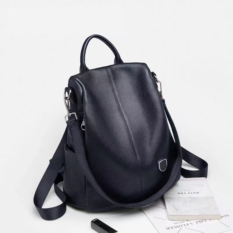 Elegant Cool Women's Fashion Soft Leather Backpacks