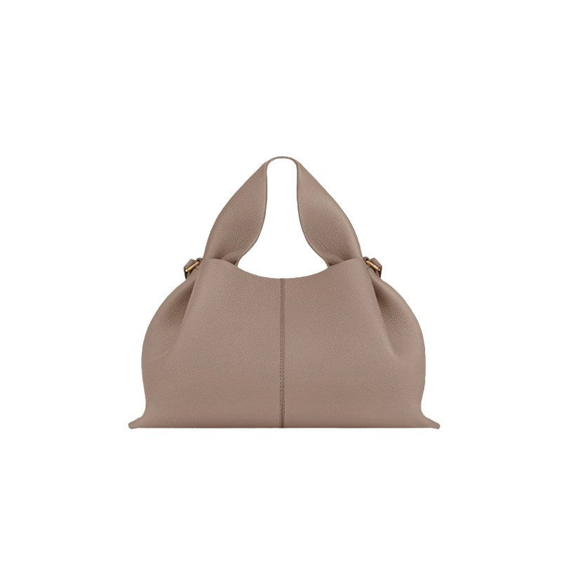 Women's Niche Dumpling French Retro High-grade Portable Women's Messenger Bag