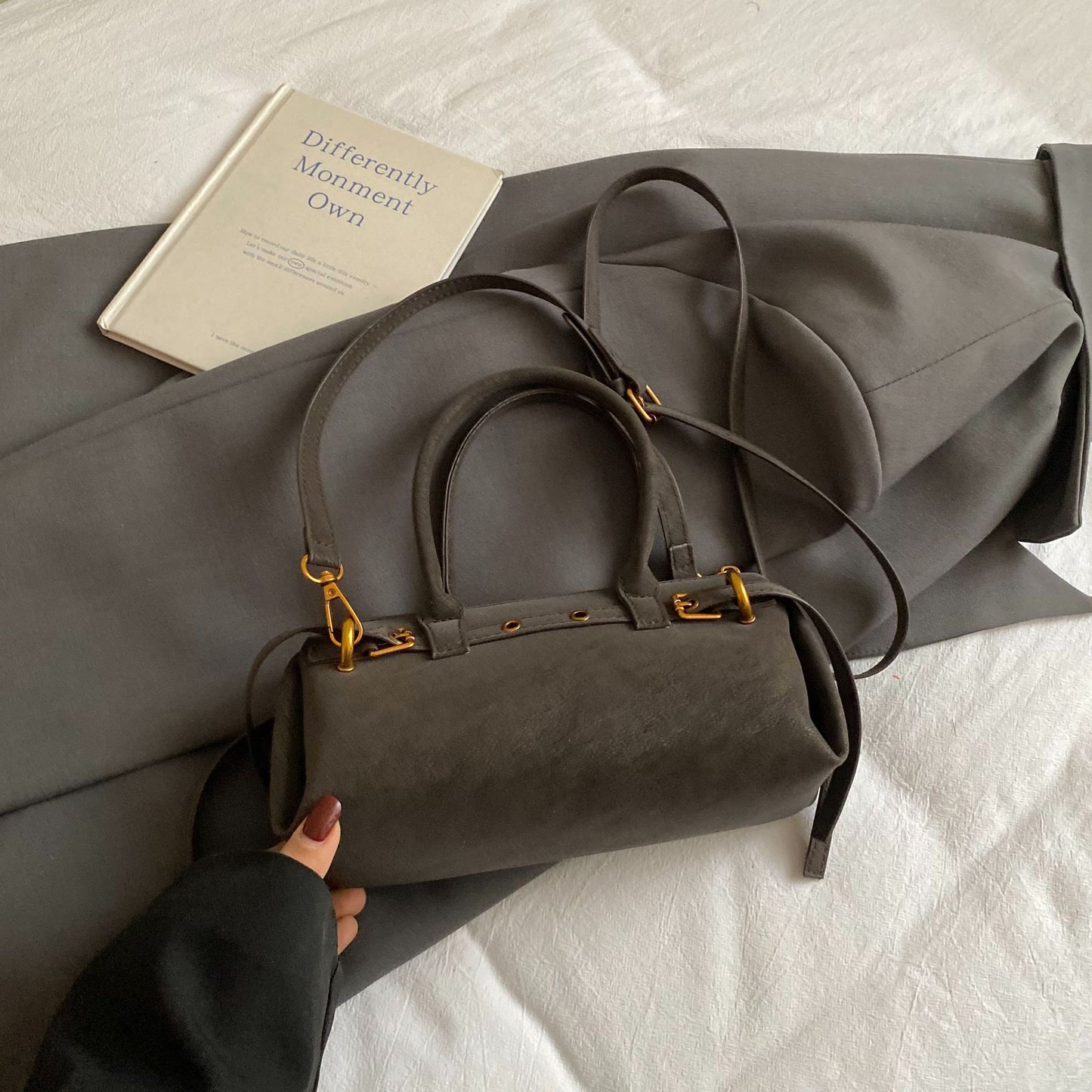 Style Retro Minority Portable Baguette Female Stylish Unique Bags