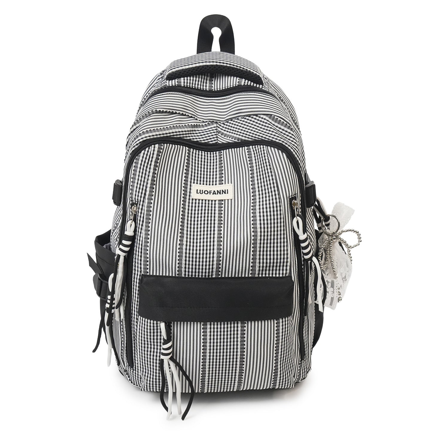 Style Vertical Bow Good-looking Junior High Backpacks