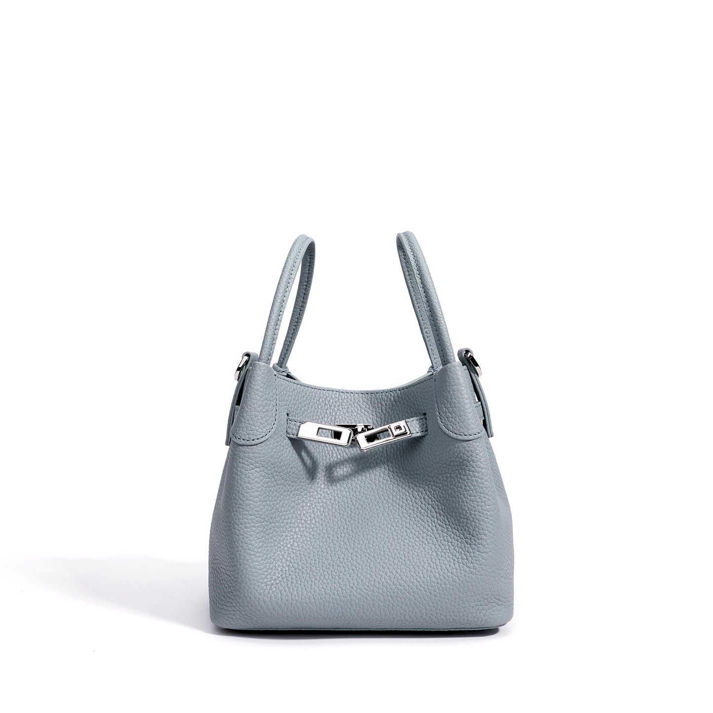 Women's Layer Cowhide High-grade Niche Mother Genuine Leather Black Vegetable Bags