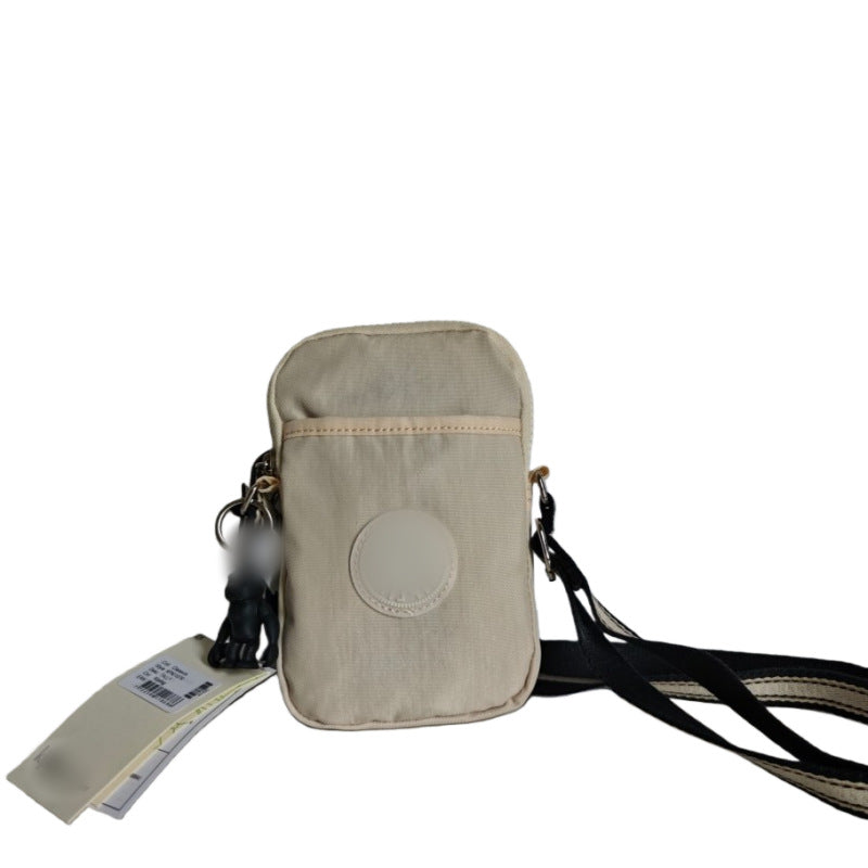 Women's & Men's Monkey Mobile Nylon Waterproof Fashion Lightweight Women's Messenger Bag
