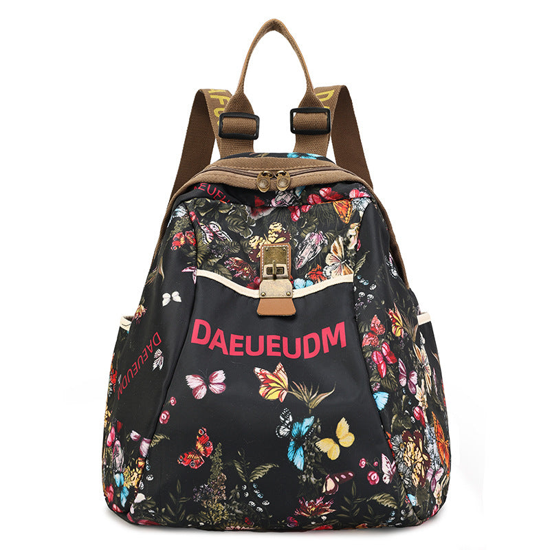 Women's Fashion Fashionable Large Capacity Lightweight Ethnic Women's Backpack